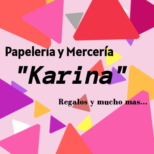 Papelería y Mercería "Karina"_Logo